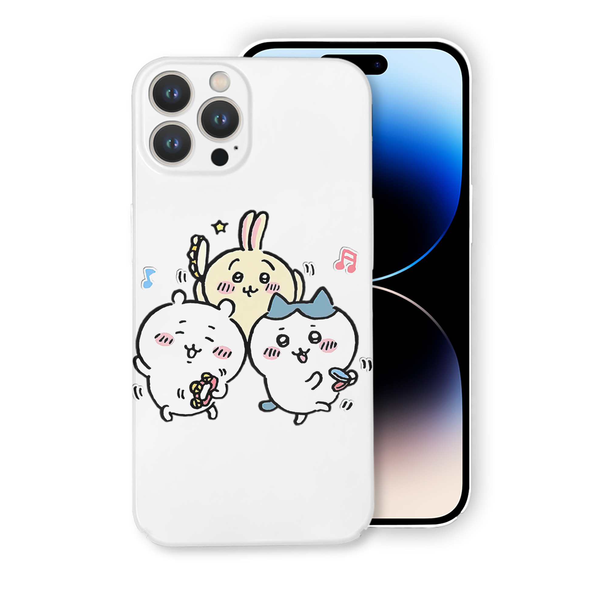 （画像用） ちいかわ ハチワレ Chii-kawa hachiware 【iPhone 14シリーズ対応】ハードケース